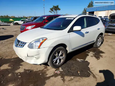 2011 Nissan Rogue S VIN JN8AS5MV8BW311360 фото 1