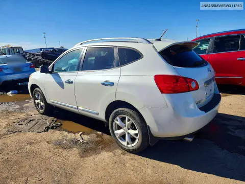 2011 Nissan Rogue S VIN JN8AS5MV8BW311360 фото 2