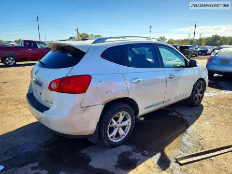 2011 Nissan Rogue S VIN JN8AS5MV8BW311360 фото 3
