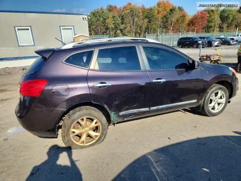 2011 Nissan Rogue S VIN JN8AS5MV2BW288562 фото 3