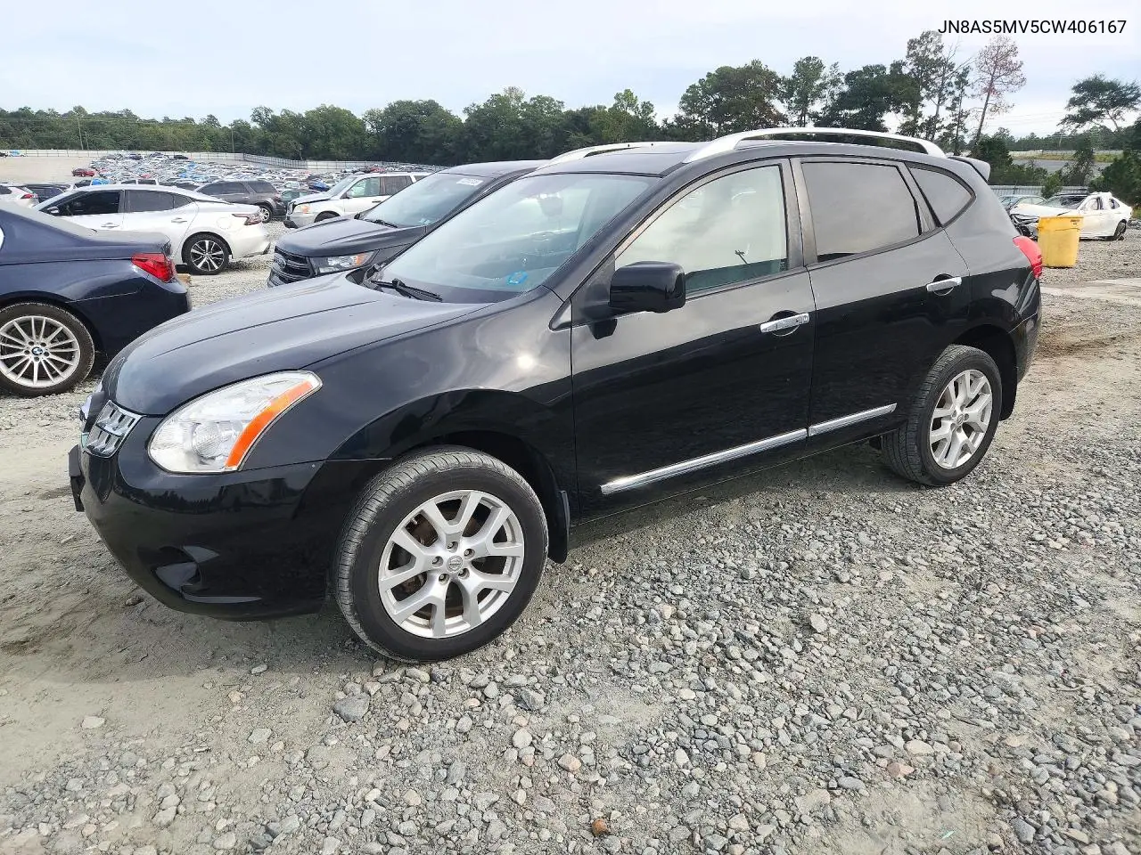 2012 Nissan Rogue S VIN JN8AS5MV5CW406167 фото 1
