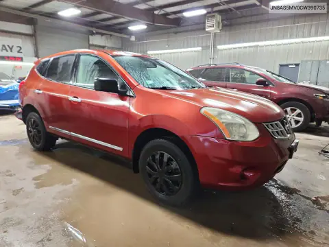 2012 Nissan Rogue S VIN JN8AS5MV0CW390735 фото 4