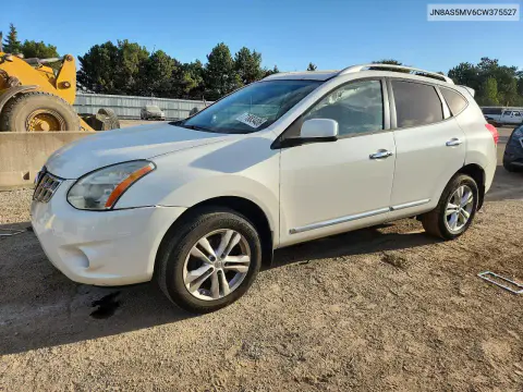 JN8AS5MV6CW375527 — 2012 Nissan Rogue, Передняя часть, фото до ремонта
