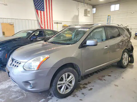 JN8AS5MV2DW124702 — 2013 Nissan Rogue, Задняя часть (Rear End), фото до ремонта