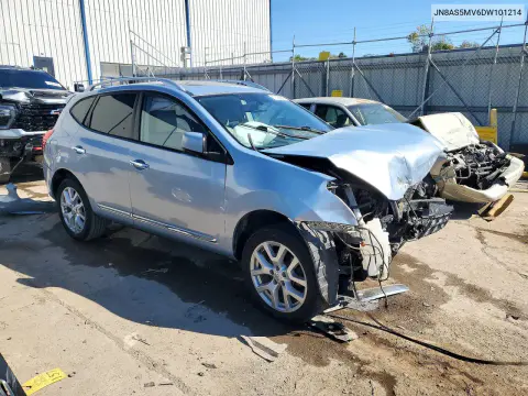 2013 Nissan Rogue S VIN JN8AS5MV6DW101214 фото 4