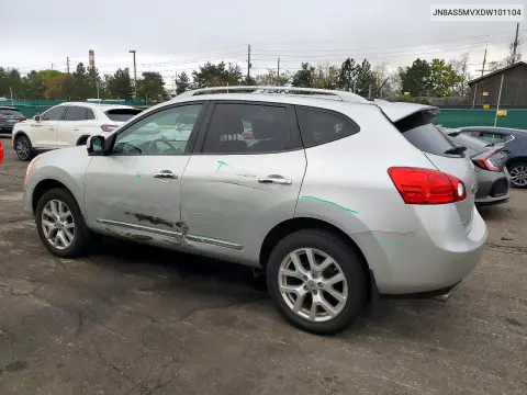 2013 Nissan Rogue S VIN JN8AS5MVXDW101104 фото 2