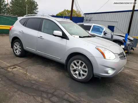 2013 Nissan Rogue S VIN JN8AS5MVXDW101104 фото 4