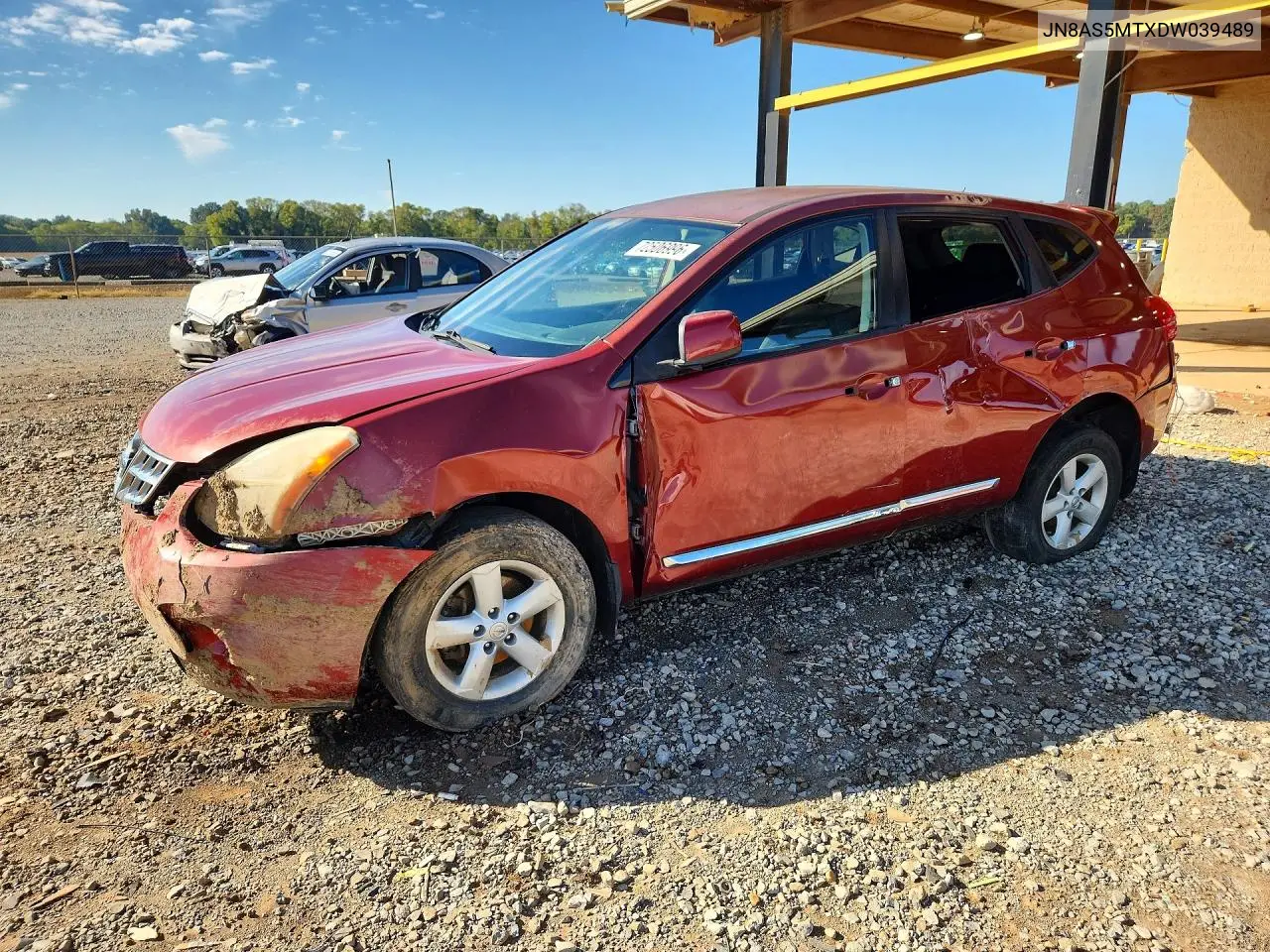 2013 Nissan Rogue S VIN JN8AS5MTXDW039489 фото 1
