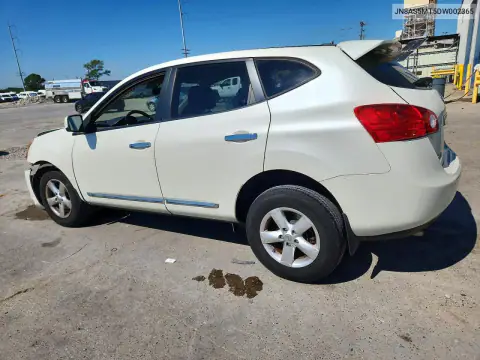 2013 Nissan Rogue S VIN JN8AS5MT5DW002365 фото 2