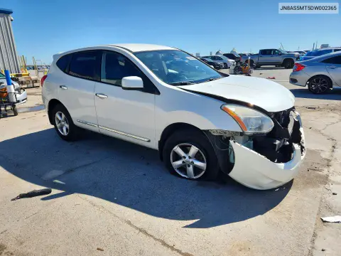 2013 Nissan Rogue S VIN JN8AS5MT5DW002365 фото 4