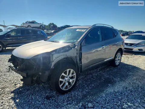 JN8AS5MV1DW641862 — 2013 Nissan Rogue, Передняя часть, фото до ремонта