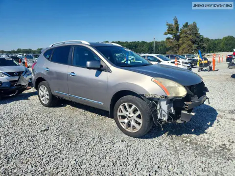 2013 Nissan Rogue S/Sl VIN JN8AS5MV1DW641862 фото 4