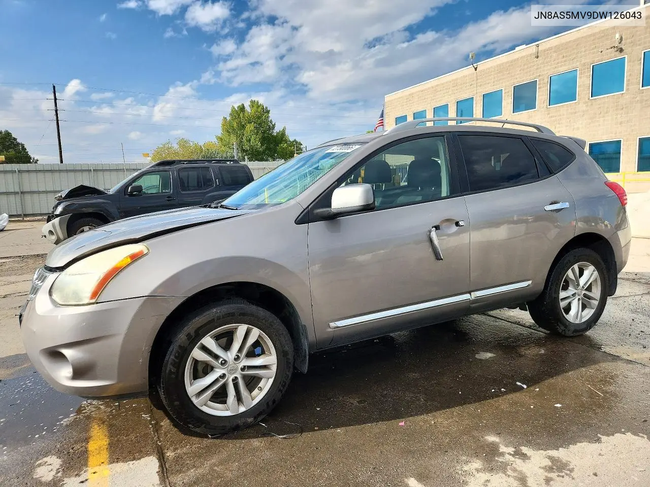 2013 Nissan Rogue S VIN JN8AS5MV9DW126043 фото 1