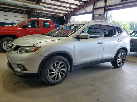 5N1AT2MV2EC838240 — 2014 Nissan Rogue, Задняя часть (Rear End), фото до ремонта