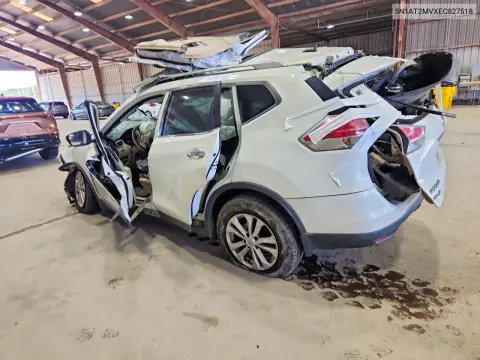 2014 Nissan Rogue Sv VIN 5N1AT2MVXEC827518 фото 2