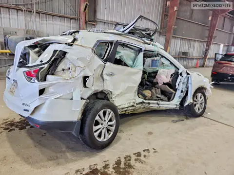 2014 Nissan Rogue Sv VIN 5N1AT2MVXEC827518 фото 3