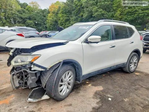 2014 Nissan Rogue Sl VIN 5N1AT2MT4EC840151 фото 1