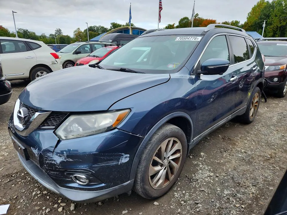 2014 Nissan Rogue VIN 5N1AT2MV3EC832138 фото 1