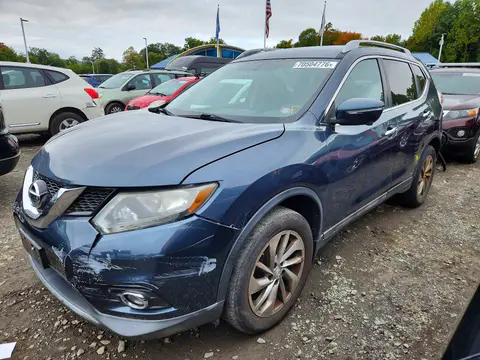 5N1AT2MV3EC832138 — 2014 Nissan Rogue, Передняя часть (Front End), фото до ремонта
