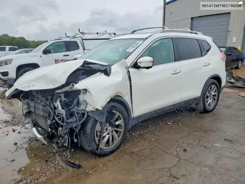 5N1AT2MT9EC798334 — 2014 Nissan Rogue, Передняя часть, фото до ремонта