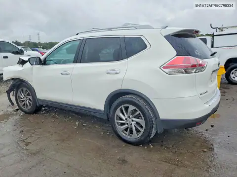 5N1AT2MT9EC798334 — 2014 Nissan Rogue, фото 2 с аукциона Copart, Передняя часть