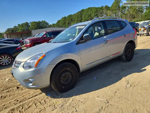 JN8AS5MV1EW204400 — 2014 Nissan Rogue, Вандализм, фото до ремонта