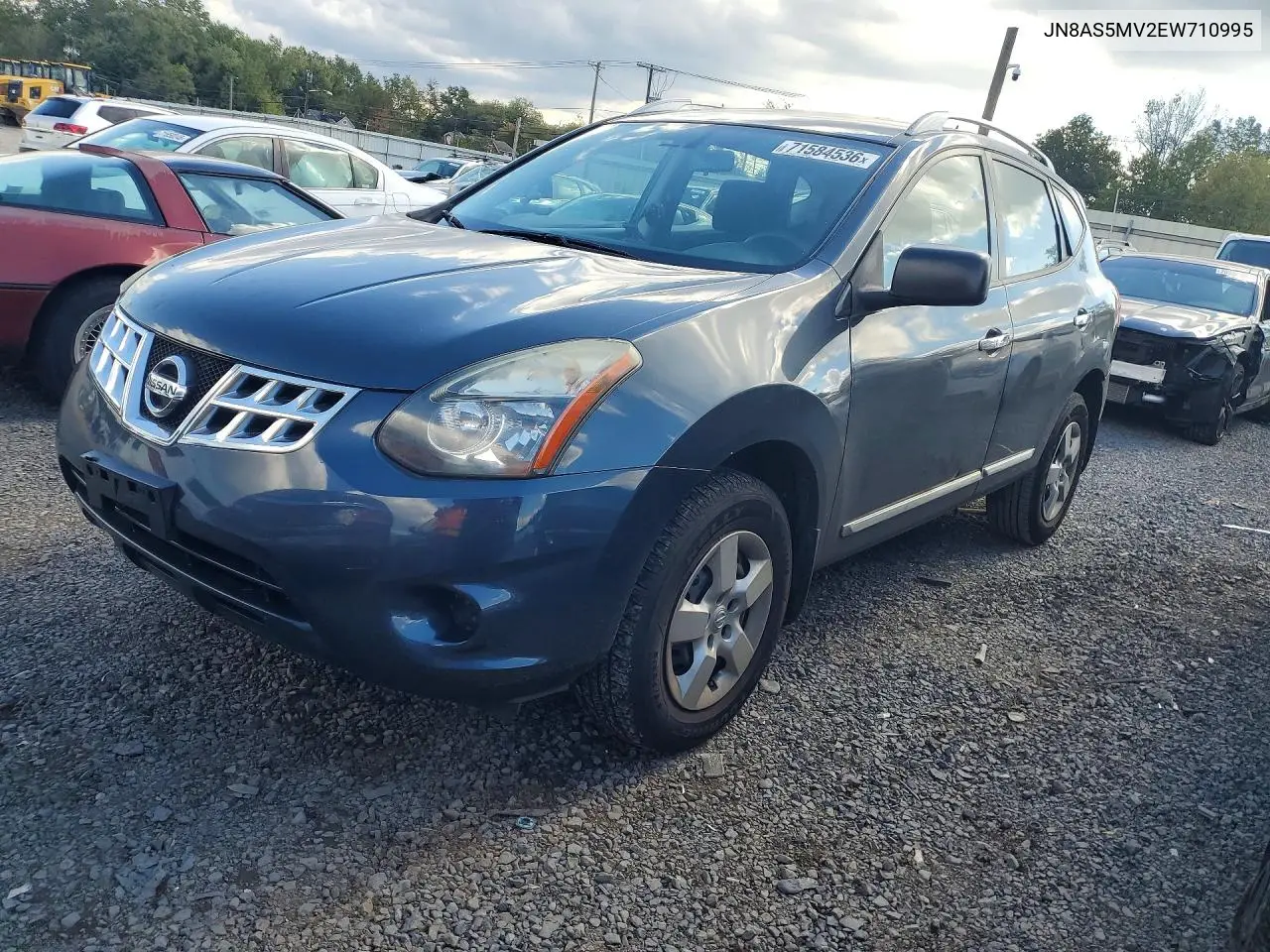 2014 Nissan Rogue Select S VIN JN8AS5MV2EW710995 фото 1