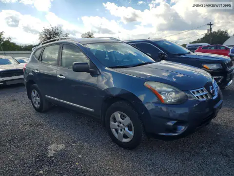 2014 Nissan Rogue Select S VIN JN8AS5MV2EW710995 фото 4