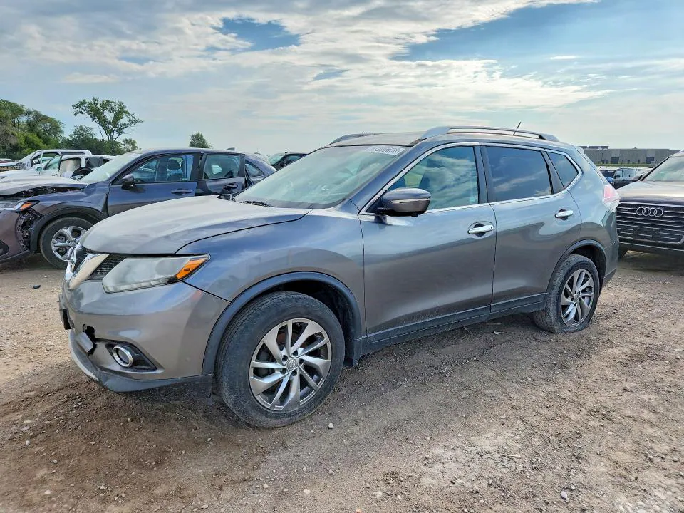 2015 NISSAN ROGUE VIN 5N1AT2MV3FC904649 фото 1