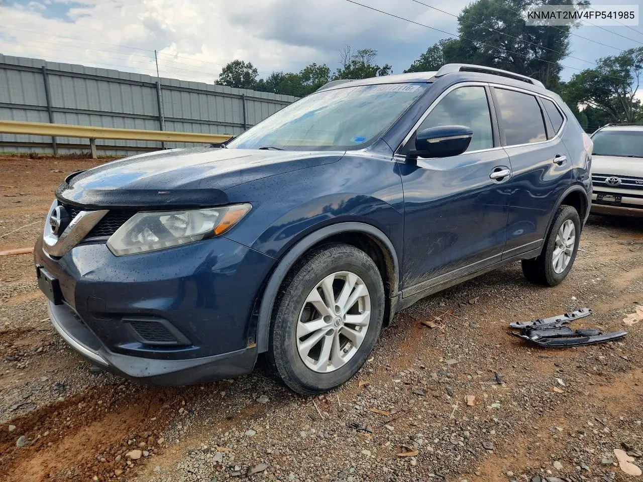 2015 Nissan Rogue Sv VIN KNMAT2MV4FP541985 фото 1