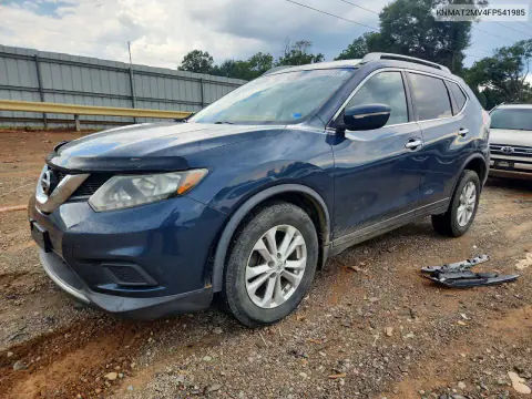 KNMAT2MV4FP541985 — 2015 Nissan Rogue, Передняя часть, фото до ремонта