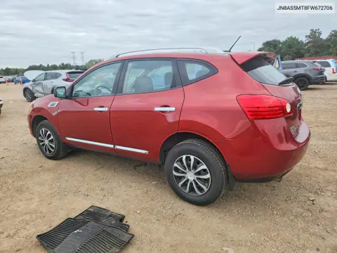 2015 Nissan Rogue Select S VIN JN8AS5MT8FW672706 фото 2
