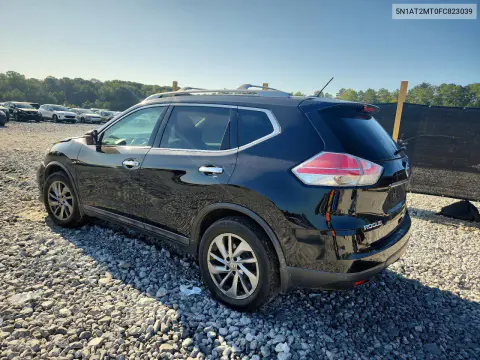 2015 Nissan Rogue Sl VIN 5N1AT2MT0FC823039 фото 2