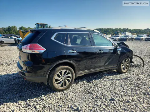 2015 Nissan Rogue Sl VIN 5N1AT2MT0FC823039 фото 3
