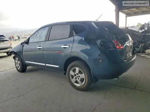 2015 Nissan Rogue Select S VIN JN8AS5MTXFW669077 фото 2