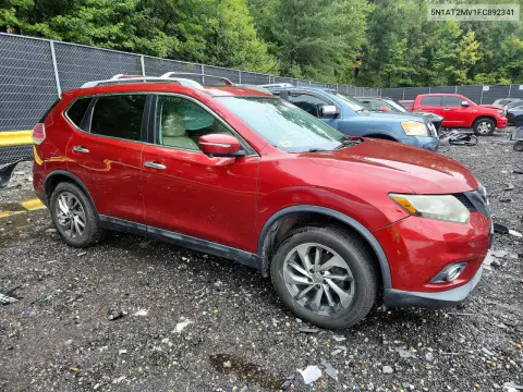 2015 Nissan Rogue Sl VIN 5N1AT2MV1FC892341 фото 4