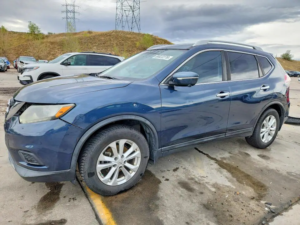 5N1AT2MT4FC766828 Nissan Rogue 2015 — повреждение Задняя часть, фото до ремонта