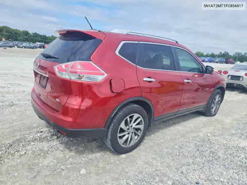 2015 Nissan Rogue Sl VIN 5N1AT2MT1FC854817 фото 3