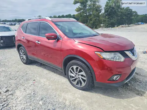 2015 Nissan Rogue Sl VIN 5N1AT2MT1FC854817 фото 4