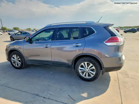 2015 Nissan Rogue Sv VIN KNMAT2MT6FP584349 фото 2