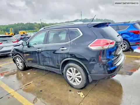 KNMAT2MT8FP584210 — 2015 Nissan Rogue, фото 2 с аукциона Copart, Передняя часть