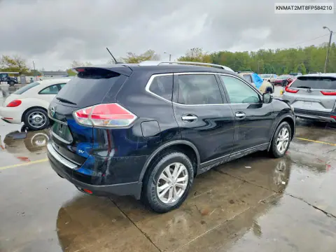 KNMAT2MT8FP584210 — 2015 Nissan Rogue, фото 3 с аукциона Copart, Передняя часть