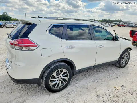 2015 Nissan Rogue Sl VIN 5N1AT2MT8FC779615 фото 3