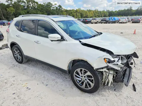 2015 Nissan Rogue Sl VIN 5N1AT2MT8FC779615 фото 4