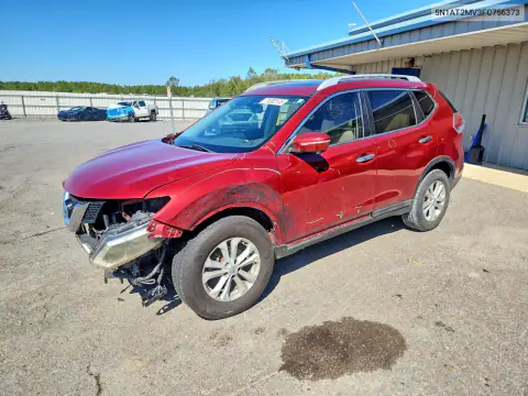 5N1AT2MV3FC756373 — 2015 Nissan Rogue, Передняя часть, фото до ремонта
