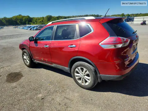 2015 Nissan Rogue Sv VIN 5N1AT2MV3FC756373 фото 2
