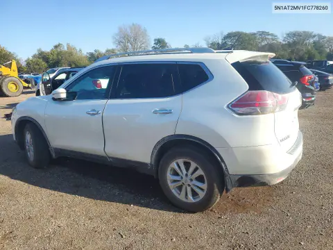 2015 Nissan Rogue Sv VIN 5N1AT2MV1FC778260 фото 2