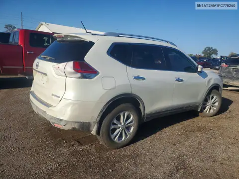 2015 Nissan Rogue Sv VIN 5N1AT2MV1FC778260 фото 3