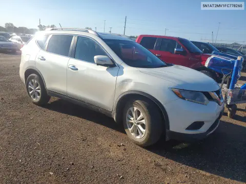 2015 Nissan Rogue Sv VIN 5N1AT2MV1FC778260 фото 4