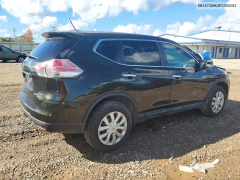 2015 Nissan Rogue S VIN 5N1AT2MK4FC905203 фото 3